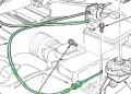 Mercury Capri Throttle Cable/Accelerator Cable - 94' Models