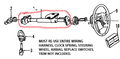 Mercury Capri Steering Column Assembly - USED
